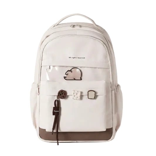 Kawaii Capibara Backpack – Waterproof School & Travel Bag